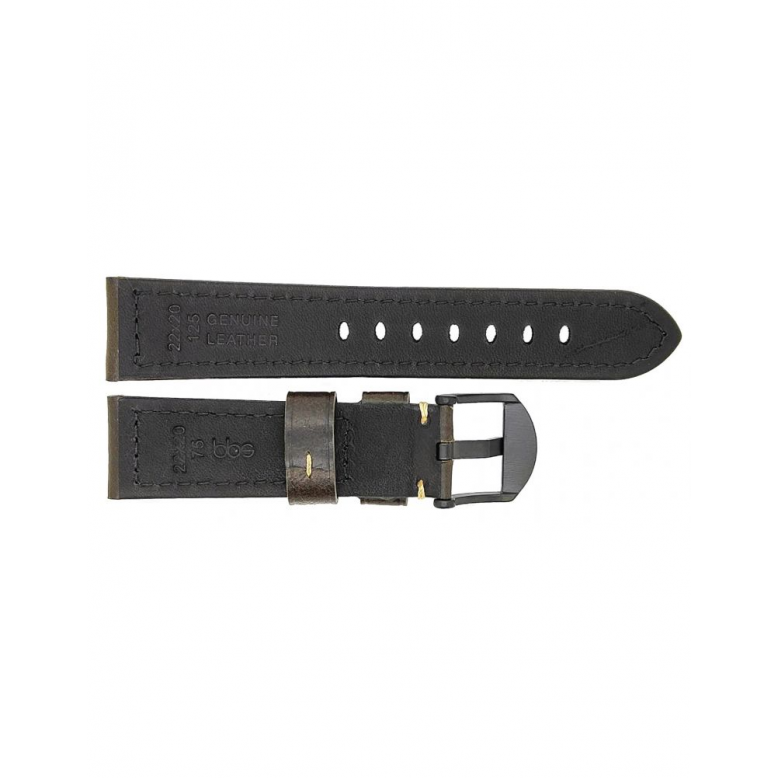 High quality Top Grain Leather Watch Band. Genuine Italian calf leatherskin watch strap. Soft lining and heavy padding but still extremely flexible. Fitted with a stainless steel, PVD black buckle.We offer this watch strap with a black buckle but also hav High quality Top Grain Leather Watch Band. Genuine Italian calf leatherskin watch strap. Soft lining and heavy padding but still extremely flexible. Fitted with a stainless steel, PVD black buckle.We offer this watch strap with a black buckle but also hav