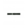 Horlogeband 20mm, Zwart - 21606