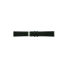 Horlogeband 20mm, Zwart - 21606