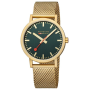 Mondaine Horloge Classic 660.30360.60SBM Double (40mm) - 21644