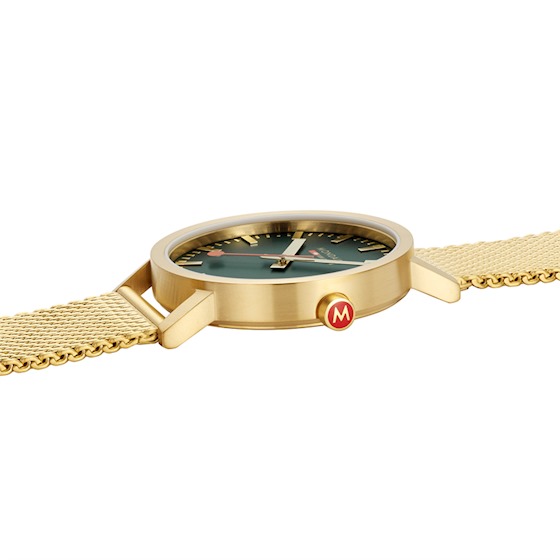 Mondaine Horloge Classic 660.30360.60SBM Double (40mm) - 21644