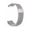 Milanese white steel band with magnetic closure and Quick release connection with the watch case - 21652
