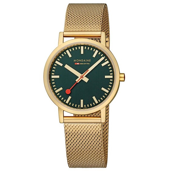 Mondaine Horloge Classic 660.30314.60SBM Double (36mm) - 21643