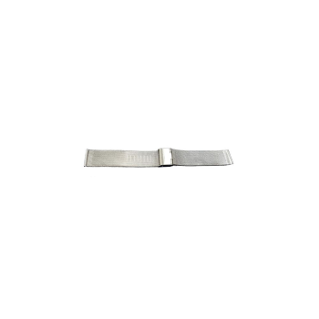 Fine Milanes metal watch band made from 0.4 mm wire. - 21653