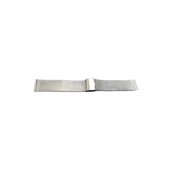Fine Milanes metal watch band made from 0.4 mm wire. - 21653