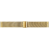 Milanese watch strap in PVD gold color. This is the most solid way of coloring available in the watch branche. The wire used for this watch band is 0.4 mm - 21656