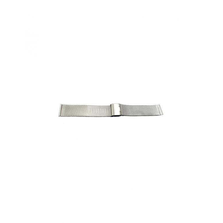 Fine Milanes metal watch band made from 0.4 mm wire. - 21657