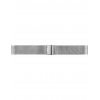 Fine Milanes metal watch band made from 0.4 mm wire. - 21657