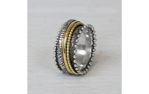 Jeh Jewels Ring, model 20961 breedte: 10mm. (maat 58) - 21715