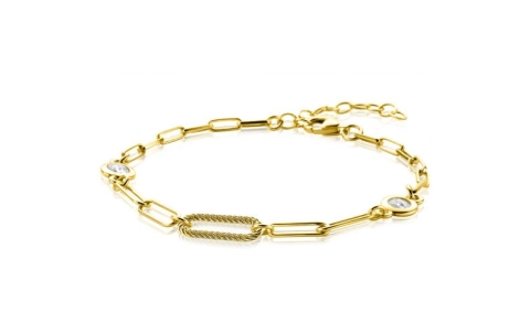 Zinzi Armband, model ZIA2264G (lengte:17,5-20cm.) - 21991