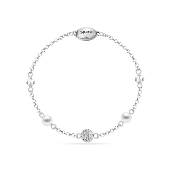 Spark Armband, model BMM31019L met magneetsluiting (lengte: 17cm.) - 17732 Spark Armband, model BMM31019L met magneetsluiting (lengte: 17cm.) - 17732