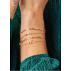 Jackie Armband, 14krt.goud Positano (lengte: 16-18cm.) - 21618