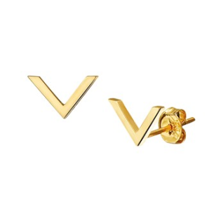 Oorknoppen, 14krt. goud (4,5x9,5mm.) - 17776 Oorknoppen, 14krt. goud (4,5x9,5mm.) - 17776