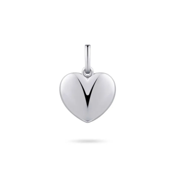 Hanger, zilver hart (12mm.) - 21932 Hanger, zilver hart (12mm.) - 21932