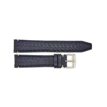 Hand braided top grain black calf leather watch strap with nubuck lining. This high end watch strap from the exclusive PRIME collection is available in 5 colors ,4 sizes and is exclusively made for BBS - 21941 Hand braided top grain black calf leather watch strap with nubuck lining. This high end watch strap from the exclusive PRIME collection is available in 5 colors ,4 sizes and is exclusively made for BBS - 21941