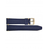 Hand braided top grain calf leather watch strap in navy blue with nubuck lining. This high end watch strap from the exclusive PRIME collection is available in 5 colors ,4 sizes and is exclusively made for BBS - 21942