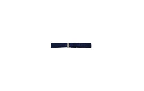 calf leather watch strap with fine lizard print and nubuck lining. This semi padded watch strap is soft and has a stainless steel buckle. - 21943