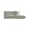 calf leather watch strap with fine lizard print and nubuck lining. This semi padded watch strap is soft and has a stainless steel buckle. - 21943