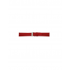 calf leather watch strap with fine lizard print and nubuck lining. This semi padded watch strap is soft and has a stainless steel buckle. - 22082
