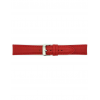 calf leather watch strap with fine lizard print and nubuck lining. This semi padded watch strap is soft and has a stainless steel buckle. - 22082
