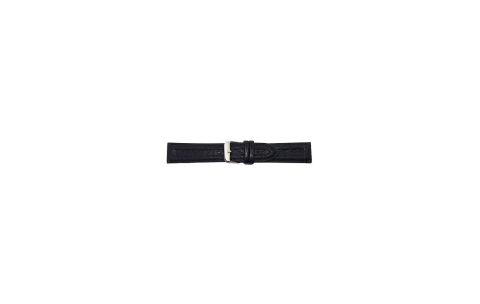 Horlogeband 20mm Zwart - 22087