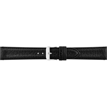 Horlogeband 20mm Zwart - 22087