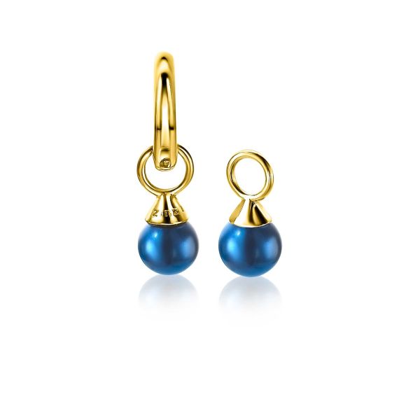 Zinzi Oorbedels, model ZICH1749BG excl.oorringen (6mm.) - 22106 Zinzi Oorbedels, model ZICH1749BG excl.oorringen (6mm.) - 22106