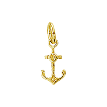 Hanger, 14krt. goud Anker (lengte: 9,5mm.) - 18585 Hanger, 14krt. goud Anker (lengte: 9,5mm.) - 18585