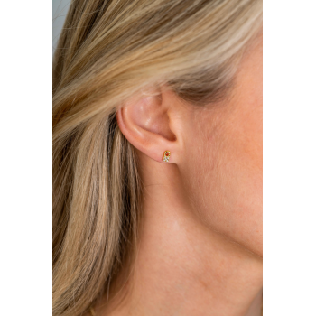 Zinzi Oorknoppen, Model ZIO2301 slotje met zirconia - 22213 Zinzi Oorknoppen, Model ZIO2301 slotje met zirconia - 22213