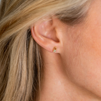 Zinzi Oorknoppen, Model ZIO2301 slotje met zirconia - 22213
