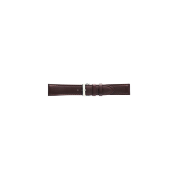 Eenvoudig kalfsleer, Gevulde, horlogeband met stalen gesp en dezelfde kleur stiksels. XL - 22315