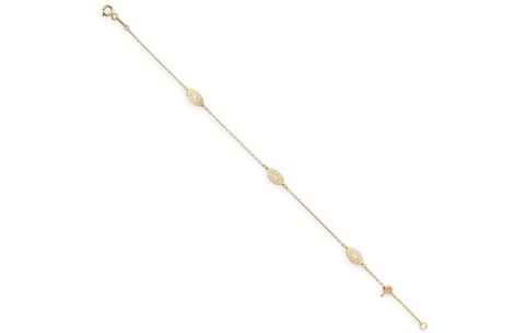 HC Armband, 14krt.goud (lengte: 16-19cm.) - 22325