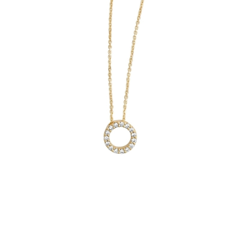 Collier, 14krt.goud (lengte: 41-44cm.) - 22327