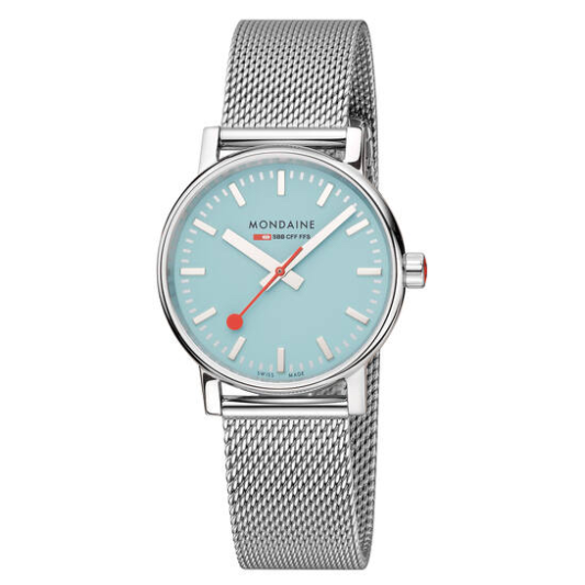 Mondaine Horloge Evo II MSE.35140.SM (35mm) - 22351 Mondaine Horloge Evo II MSE.35140.SM (35mm) - 22351