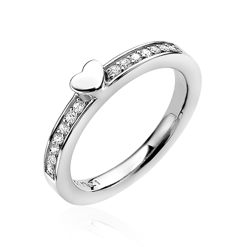 Zinzi Ring, model ZIR1391 (maat 58) hart - 18138