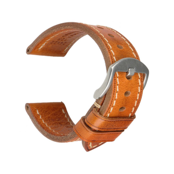 Horlogeband 18mm Bruin, Premium - 22415