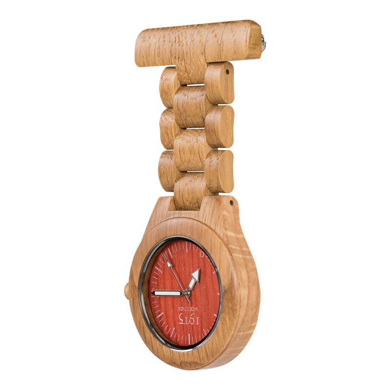 1915 Watch, model MT02 Verpleegsterhorloge - oak Red 39mm. - 18602