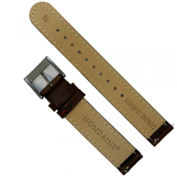 Mondaine Horlogeband, 20mm Bruin L=195mm (model 2003) - 18712