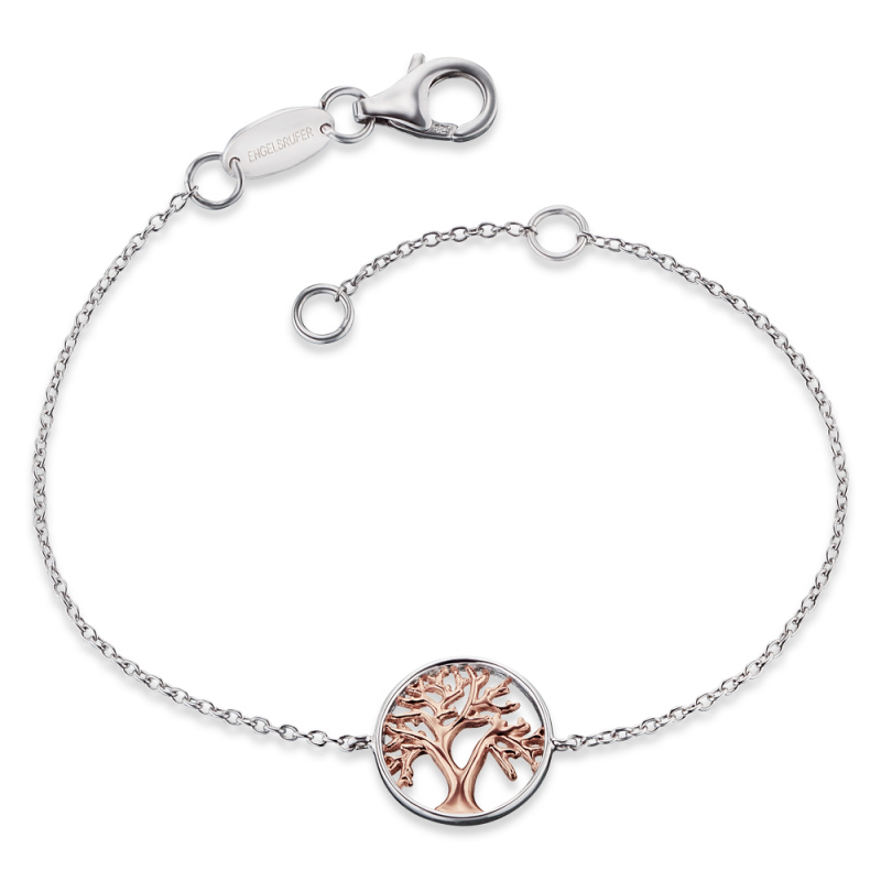 Engelsrufer Armband, model ERB-LILTREE-BICOR (lengte:16-18cm.) - 18807