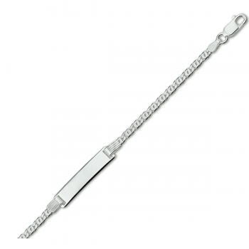Graveerarmband zilver (lengte: 14-16cm.) - 18863