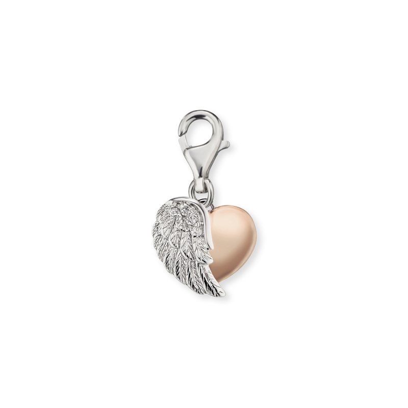 Engelsrufer Hanger, model ERC-HEARTWING-BICOR (11mm.) - 18809