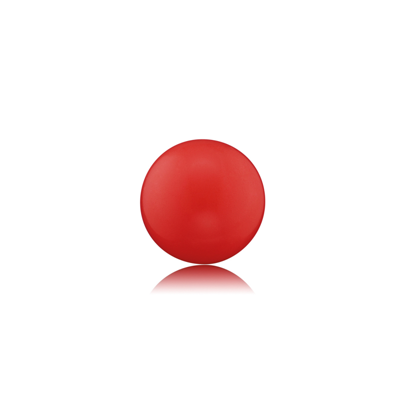 Engelsrufer Klankbol, model ERS-05 rood (extra small:11mm.) - 18837