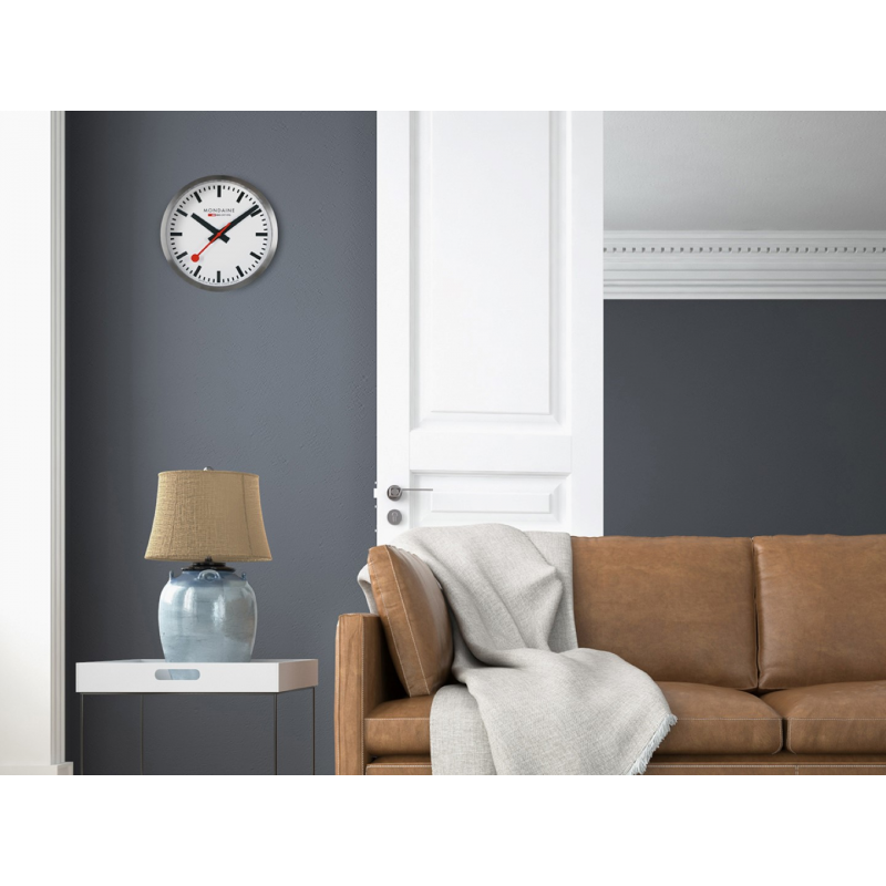 Mondaine Klok M995.CLOCK.16SBB (40cm) - 18884 Mondaine Klok M995.CLOCK.16SBB (40cm) - 18884