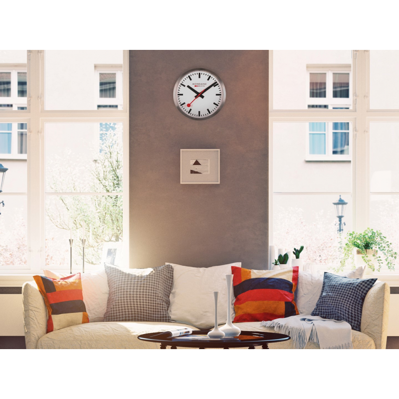 Mondaine Klok M995.CLOCK.16SBB (40cm) - 18884 Mondaine Klok M995.CLOCK.16SBB (40cm) - 18884