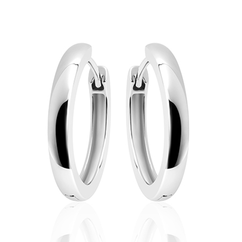 Oorringen, zilver (3x22mm) - 19564