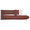 Horlogeband, 20 mm - D.Bruin - Gevuld - met Stiksel - Hagedis print - 19614