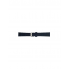 Horlogeband 18mm Blauw Krokodillen print - 21578