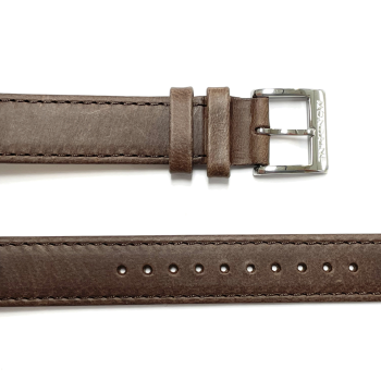 Mondaine Horlogeband, 16mm Bruin L=190mm (model 20239) - 19637