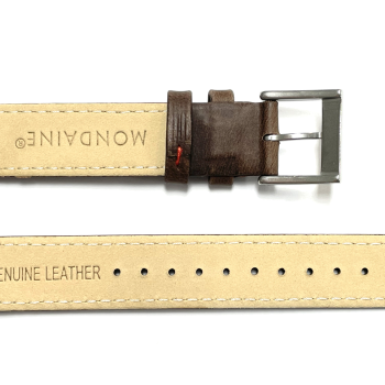 Mondaine Horlogeband, 16mm Bruin L=190mm (model 20239) - 19637