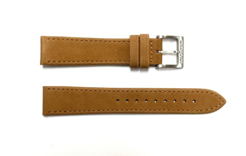 Mondaine Horlogeband, 18mm Bruin L=190mm (model 20121) - 19643